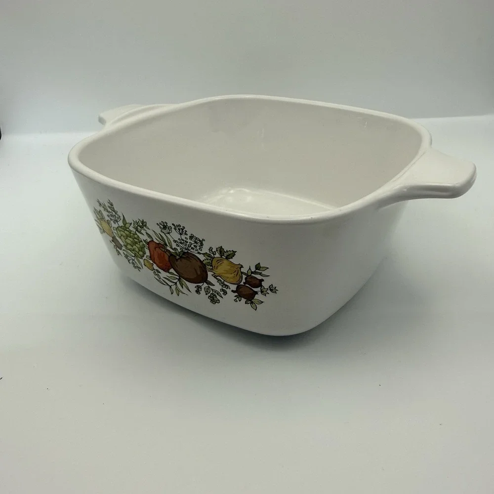 Vintage Corning Ware Spice of Life Mini Casserole Dish P-43-B No Lid 2 3/4 cup